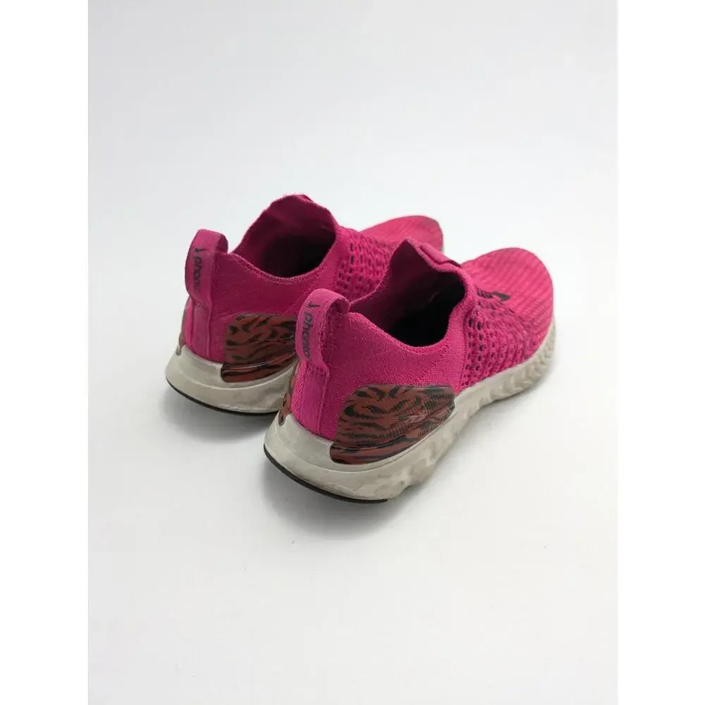 Womens Nike Phantom React Athletic Slip On Pink Running Shoes DQ7649-600‎ Size 8